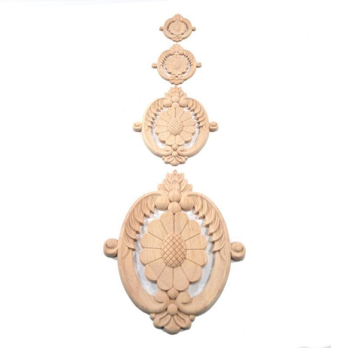 Rezbarene drvene rozetne RK-916