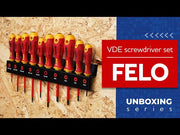 Video: FELO Set šrafcigera Ergonic VDE SL/PH/PZ/TX 10 kom — prikaz proizvoda