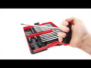 Video: Set alata Felo XL-Strongbox Smart Evo 13 kom — prikaz proizvoda