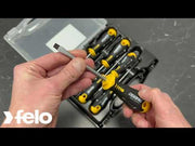 Video: Set šrafcigera Felo Ergonic SL/PH/PZ 6 kom u kutiji — prikaz proizvoda