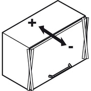 Häfele Podizni mehanizam Duo Standard set za drvene ili široke aluminijumske frontove