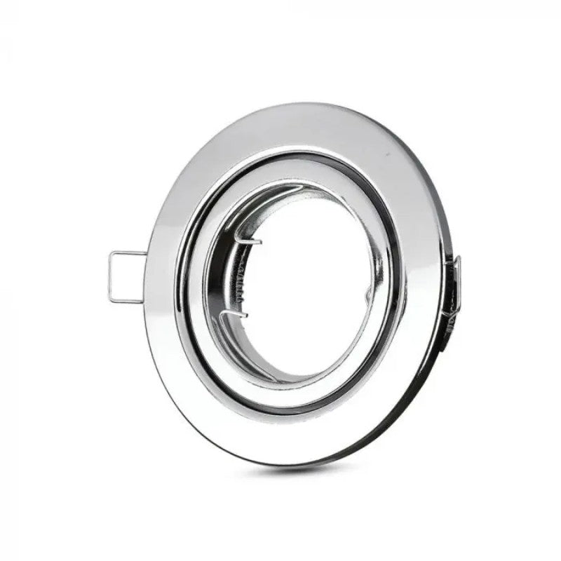 V-TAC Ugradna rozetna GU10 — 35 W, IP20, hrom