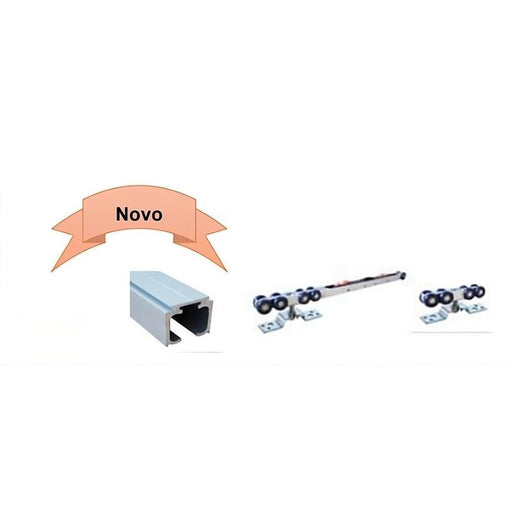 Aluminijumska šina i mehanizam sa usporivačem