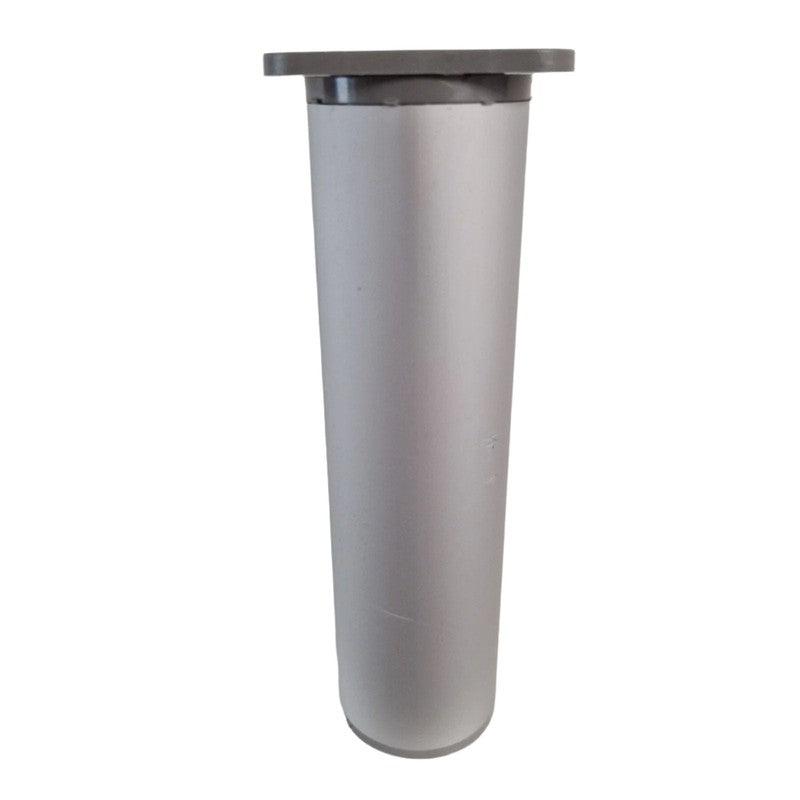 Nogica okrugla Ø40mm aluminijumska-Mat — 50–150 mm
