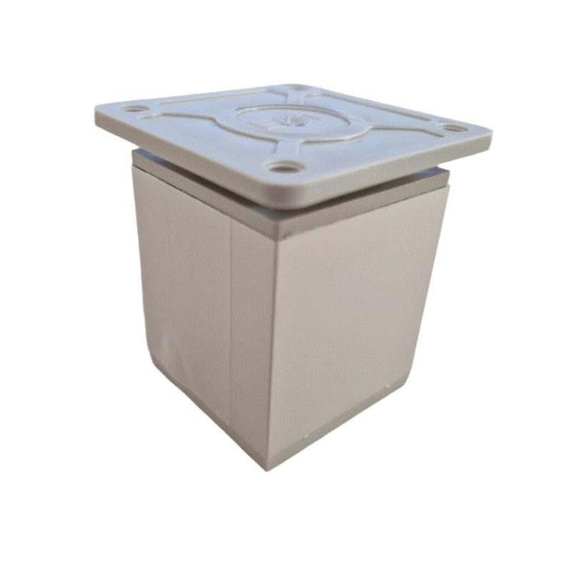 Aluminijumska nogica jednodelna, siva
