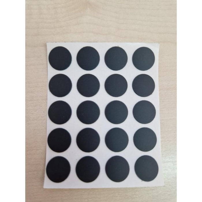 SAMOLEPLJIVE KAPICE ZA ŠRAFOVE  BELA/CRNA/BUKVA