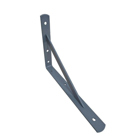 Konzola za police — v 295 × d 210 mm, čelik, siva