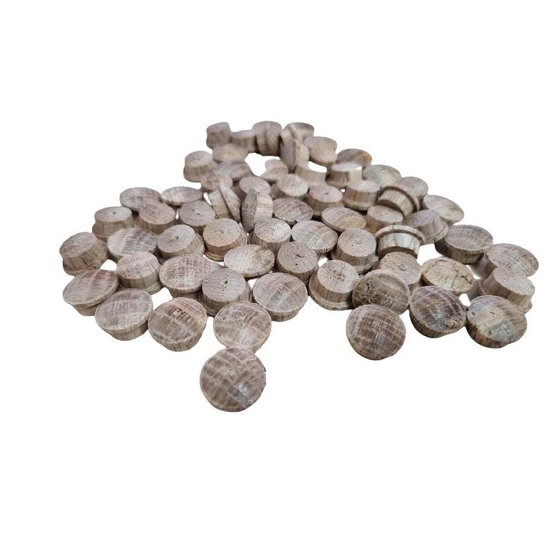 Drveni čep za nameštaj - 12x15mm - Pokrivna kapica za šrafove