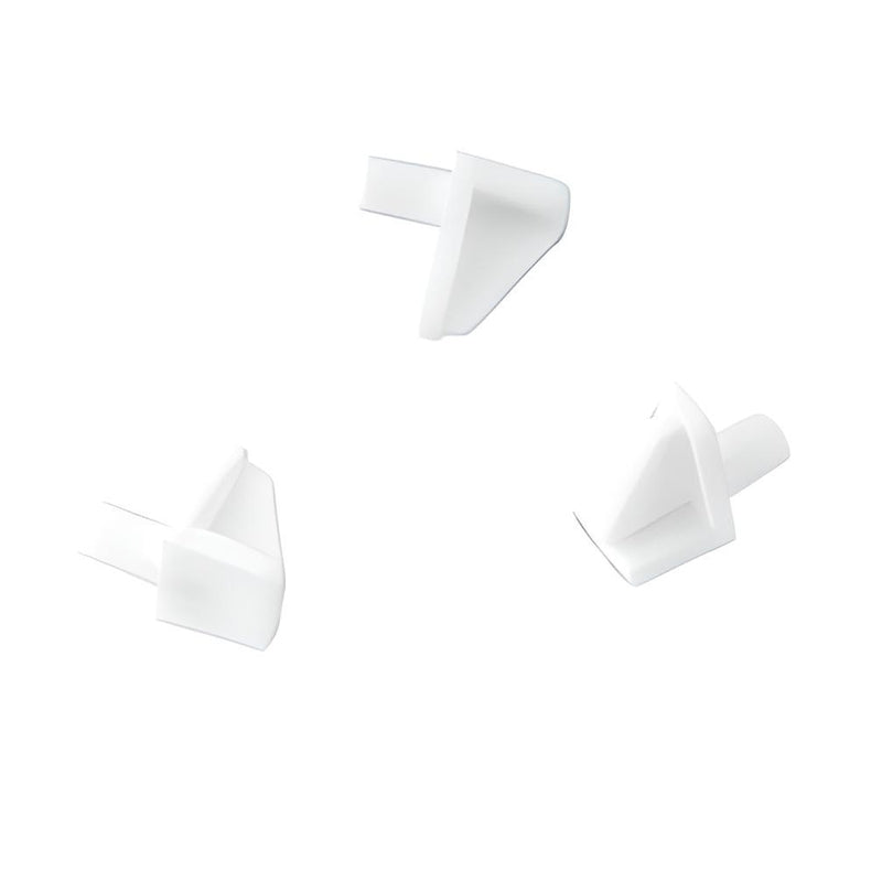 UGAONI DRŽAČ POLICA PLASTIČNI D/5mm- "PAČJI KLJUN"