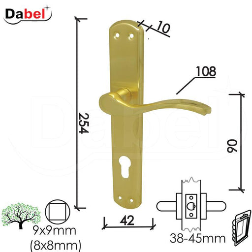 KVAKA ŠILD ZA VRATA JELENA Ms