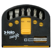 Set sa držačem i bitovima Felo Industrial Swift SL/PH/PZ 02060116 7 kom