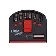 Set sa držačem i bitovima Felo Industrial Swift SL/PH/PZ 02060116 7 kom