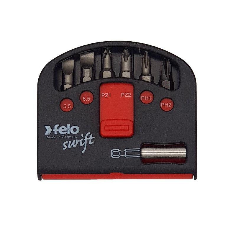 Set sa držačem i bitovima Felo Industrial Swift SL/PH/PZ 02060116 7 kom