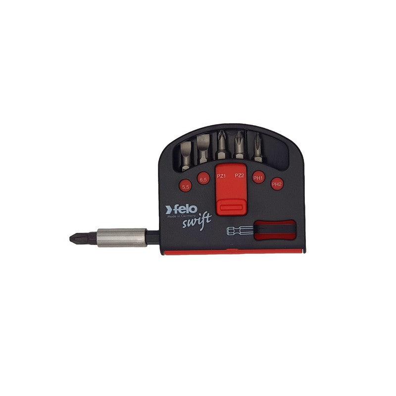 Set sa držačem i bitovima Felo Industrial Swift SL/PH/PZ 02060116 7 kom