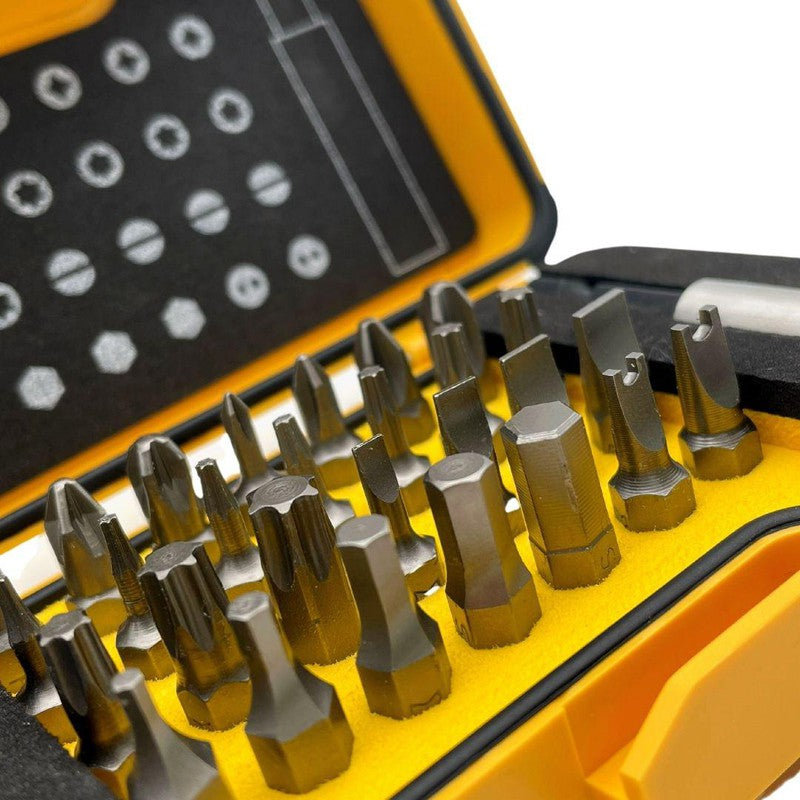 Set alata Felo XS-Strongbox Bits 30 sa ručkom i držačem bitova SL/PH/PZ/HEX/TX/SP 02073006 30 kom