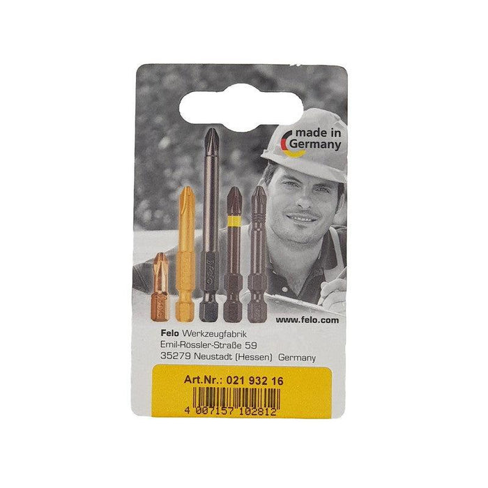 Bit Felo Industrial Pozidriv PZ1/PZ2/PZ3 x 25 02193216 3 kom u blisteru