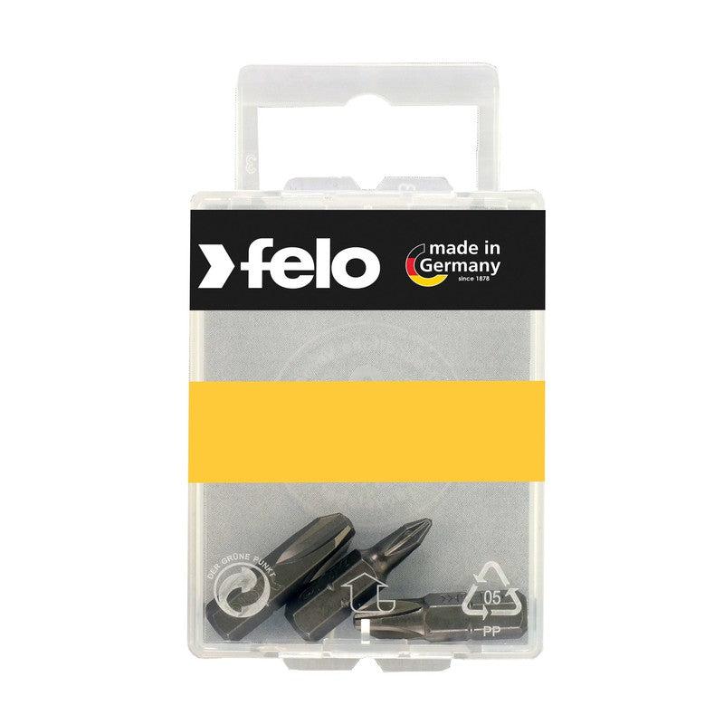 Bit Felo Industrial Phillips PH1/PH2/PH3 x 25 02293116 3 kom u blisteru