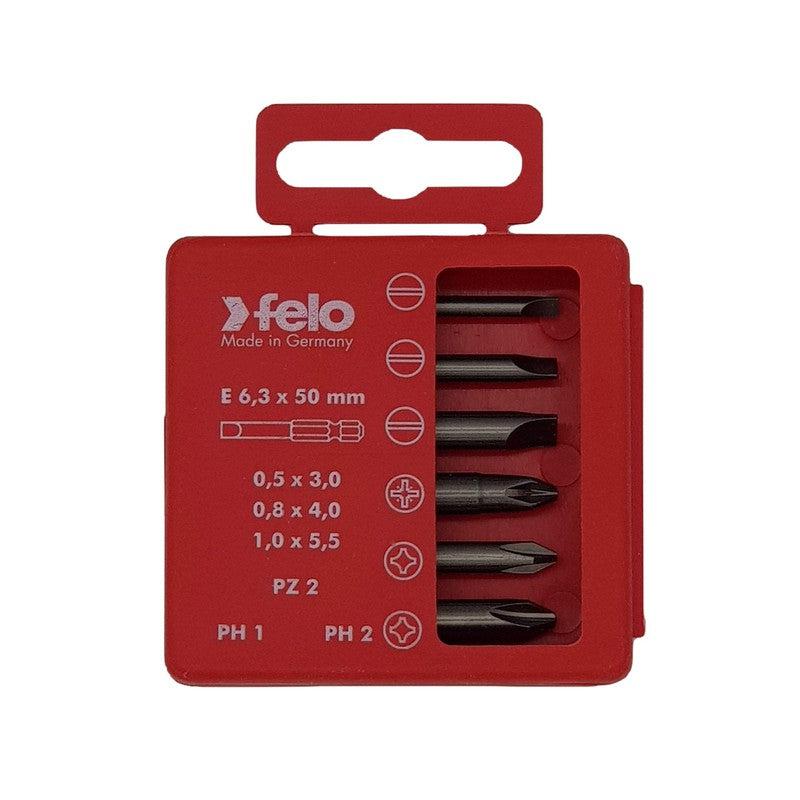 Set bitova Felo Industrial Bit-box Profi 50 mm SL/PH/PZ 03092516 6 kom
