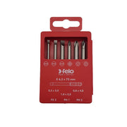 Set bitova Felo Industrial Bit-box Profi 73 mm SL/PH/PZ 03092716 6 kom