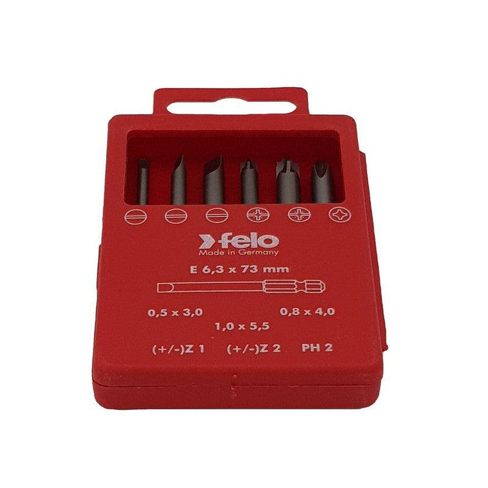 Set bitova Felo Industrial Bit-box Profi 73 mm SL/PH/XENO 03192716 6 kom