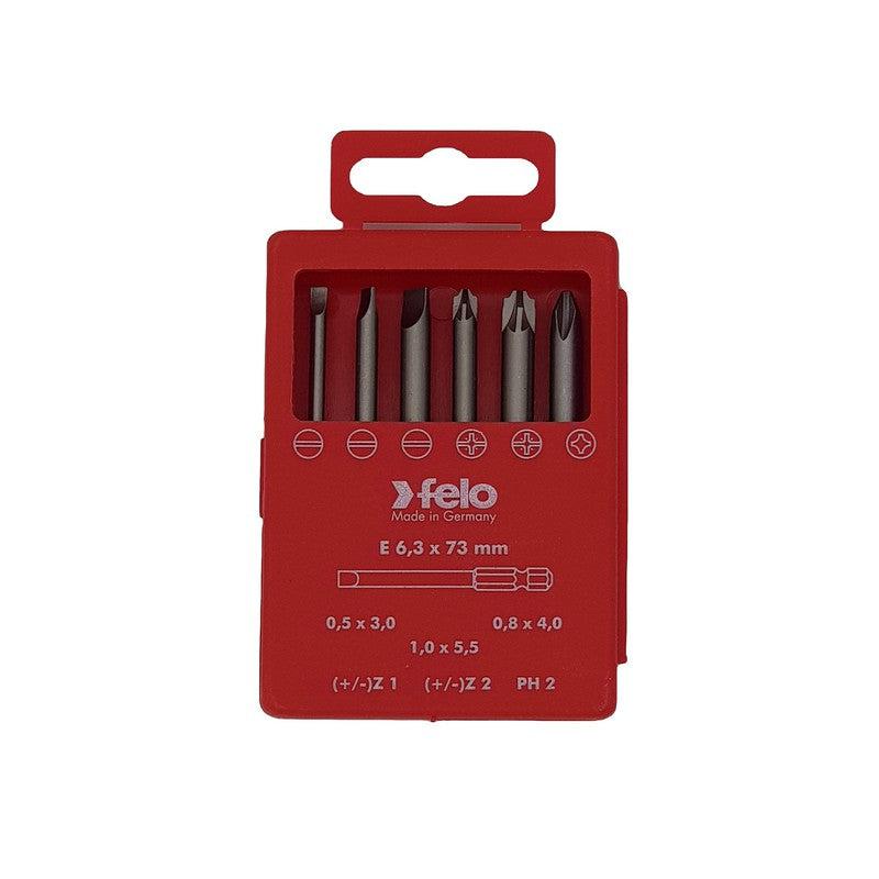 Set bitova Felo Industrial Bit-box Profi 73 mm SL/PH/XENO 03192716 6 kom