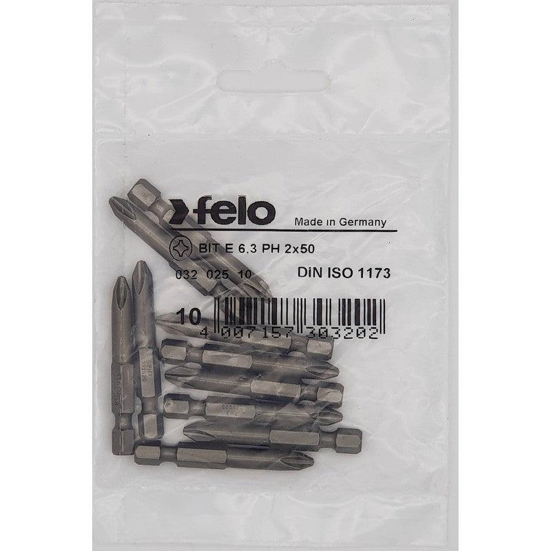 Bit Felo Industrial Phillips PH2 x 50 03202510