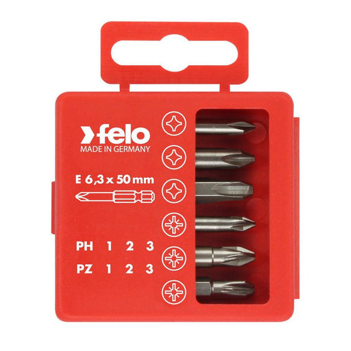 Set bitova Felo Industrial Bit-box Profi 50 mm PH/PZ 03291516 6 kom