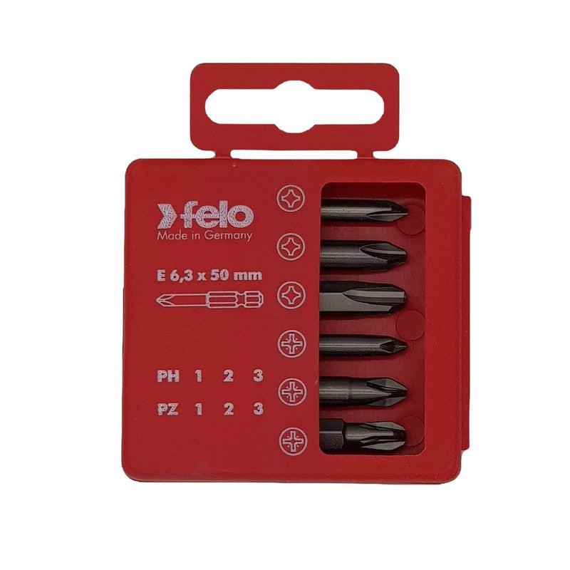 Set bitova Felo Industrial Bit-box Profi 50 mm PH/PZ 03291516 6 kom
