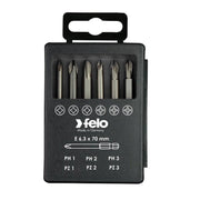 Set bitova Felo Industrial Bit-box Profi 73 mm PH/PZ 03291716 6 kom