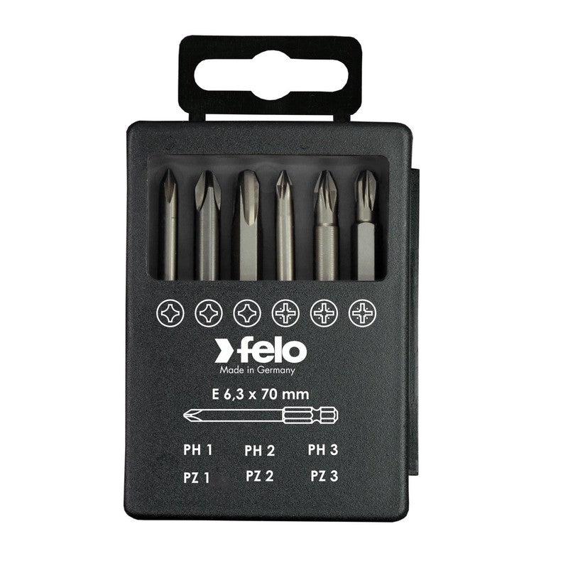 Set bitova Felo Industrial Bit-box Profi 73 mm PH/PZ 03291716 6 kom