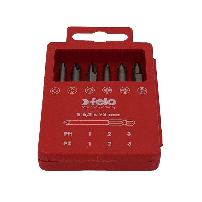 Set bitova Felo Industrial Bit-box Profi 73 mm PH/PZ 03291716 6 kom