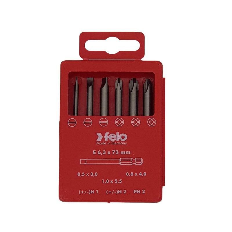 Set bitova Felo Industrial Bit-box Profi 73 mm SL/PH/XENO 03292716 6 kom