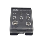 Set nasadnih glava sa adapterom HEX Nut Felo 05798106 9 kom