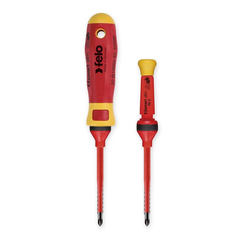 Set dielektrični alata Felo XL-Strongbox E-Smart slim VDE SL/PH/PZ/TX 06381206 12 kom
