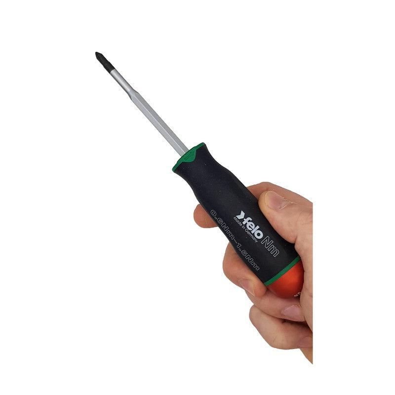 Set Felo Nm-Box sa moment šrafciger 0,6-1,5 Nm i nastavci SL/PH/PZ/TX/TX+ 10099116 12 kom