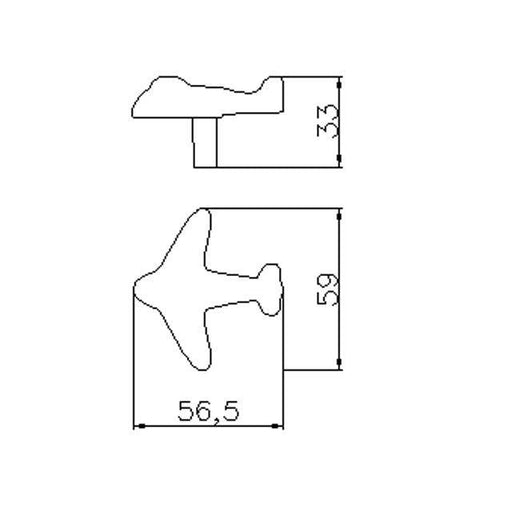 Ručica 1882-56 ZN50 AVION