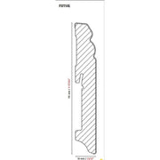 MEDIJAPAN LAJSNA U FOLIJI- FN MDF FOLIJA FU114L 115mm