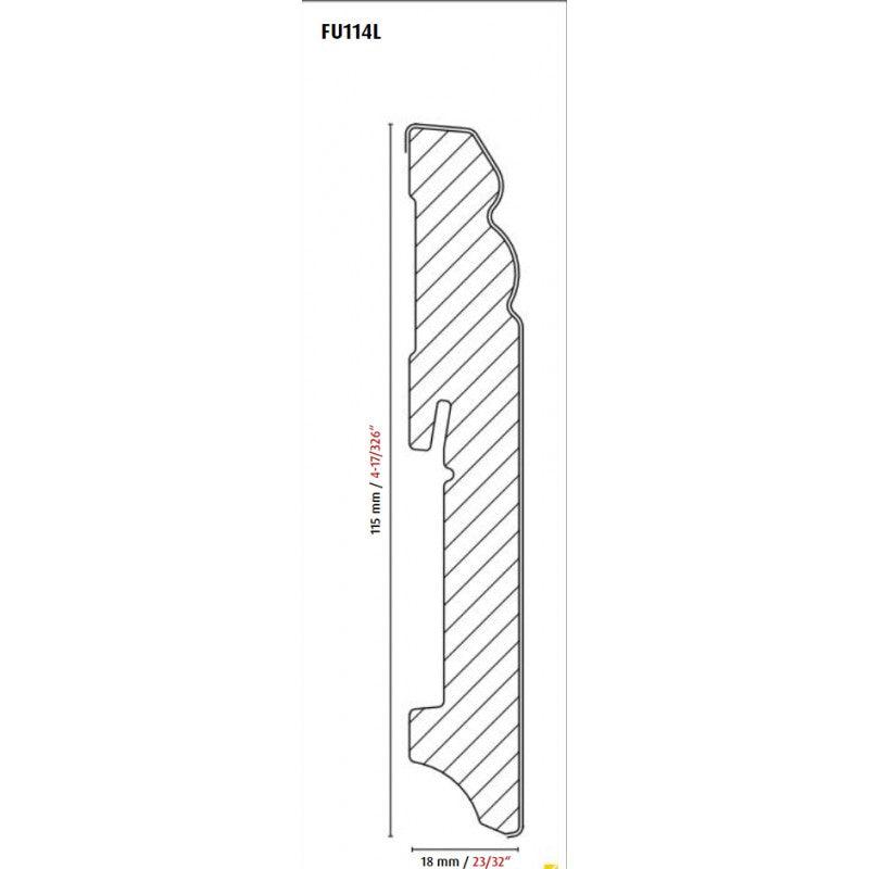 MEDIJAPAN LAJSNA U FOLIJI- FN MDF FOLIJA FU114L 115mm