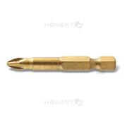 HÖGERT Produženi bit PZ2 50mm - hrapav prihvat presvučen titanom