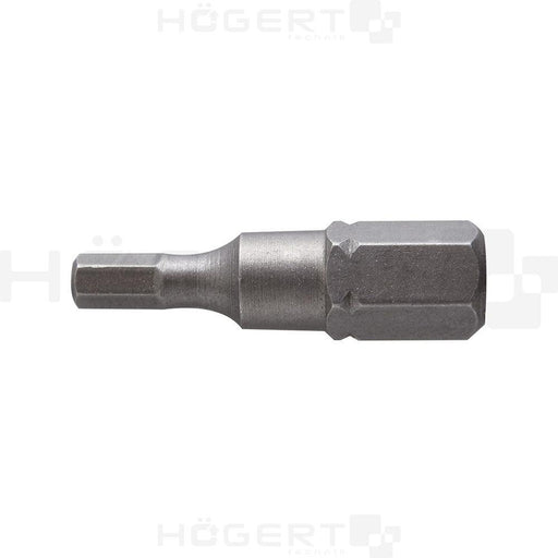 HÖGERT Bit Hex M3 25mm