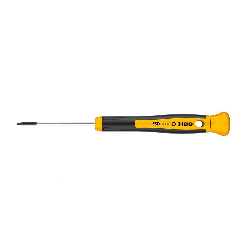 Precizni antistatički šrafciger TORX Felo ESD TX6 x 60 25806260