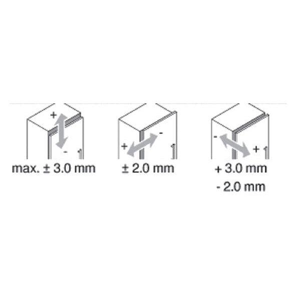 BLUM ŠARKA CLIP TOP 120° sa podloškom