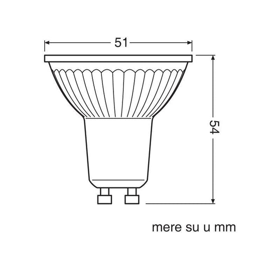 LED sijalica toplo bela 4.5W OSRAM