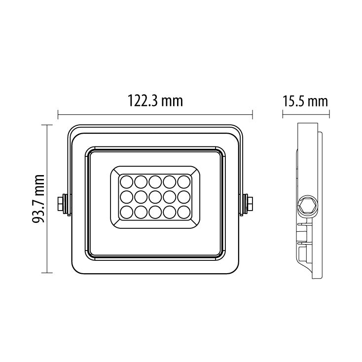 LED reflektor 10W