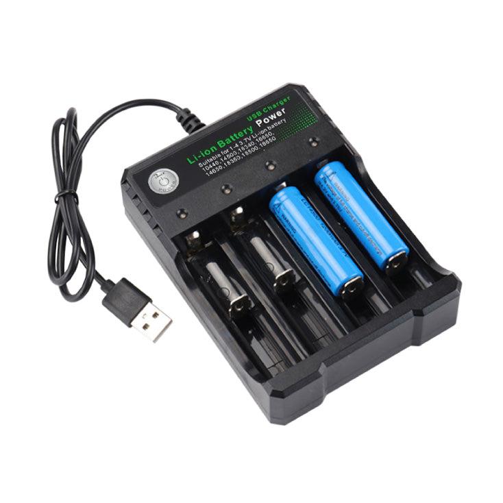 Univerzalni USB punjač Li-ion akumulatora — Li-ion, 4 ćelija