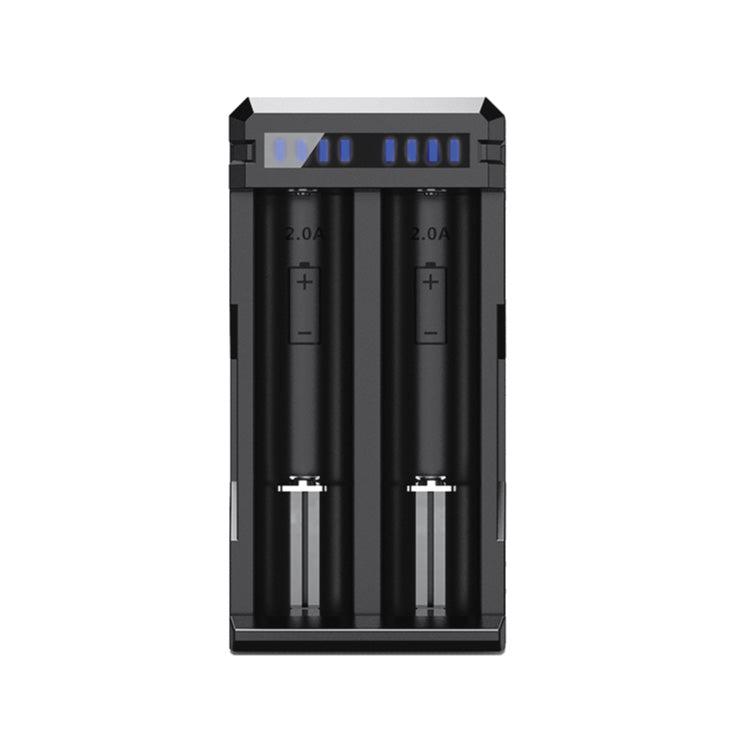 USB brzi punjač akumulatora do 2 kom. — Li-ion, 2 ćelija