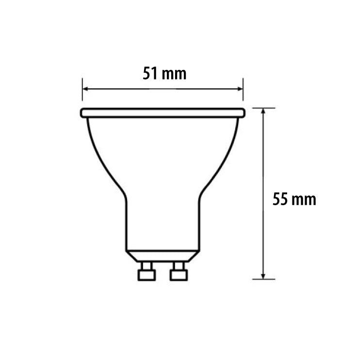 OSRAM LED reflektorska sijalica GU10 — 6.9W, 6500K