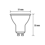 OSRAM LED reflektorska sijalica GU10 — 6.9W, 2700K