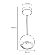 Viseća LED lampa 20W