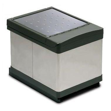 KANTICA ZA SMEĆE- KLIZNA DUPLA/ INOX